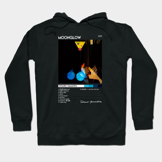 Moonglow Album Cover - Tatsuro Yamashita | City Pop | 70s 80s 90s | Track List | Hoodie by ArcaNexus